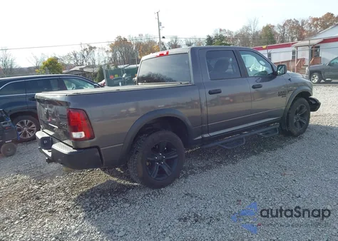 2021 Ram 1500 Classic Warlock 4X4 5'7 Box from USA, damaged, VIN 1C6RR7LT1MS510046